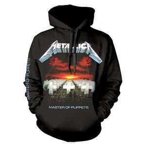 Metallica Unisex Adult Master Of Puppets Tracks Hoodie / Black